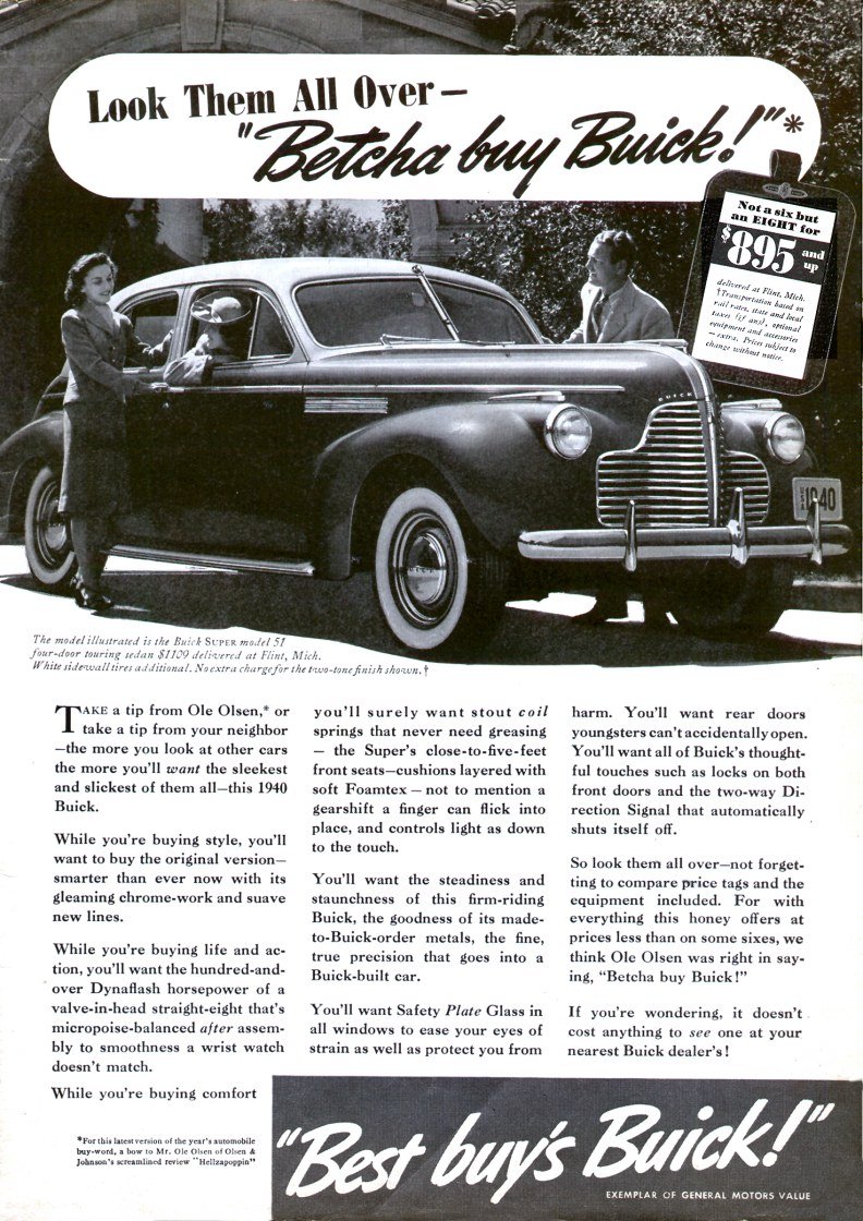 1940 Buick 6